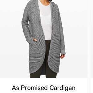 As promised Lululemon cardigan